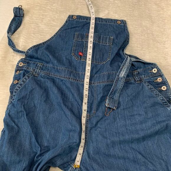 Dickies Denim Dungarees Overalls Workwear Coveralls Pants  2XL‎ L 32" - Picture 7 of 8